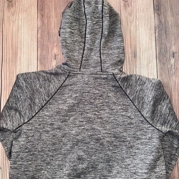 Under Armour Storm ColdGear Hoodie Loose Pullover Gray w/ Pink Women's SZ Small - Picture 4 of 9